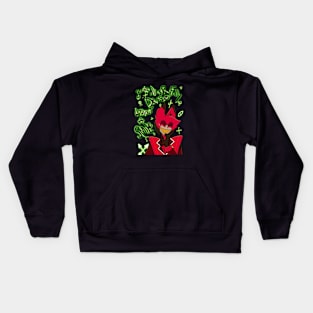 Hazbin Hotel - you’re never fully dressed without a smile Kids Hoodie